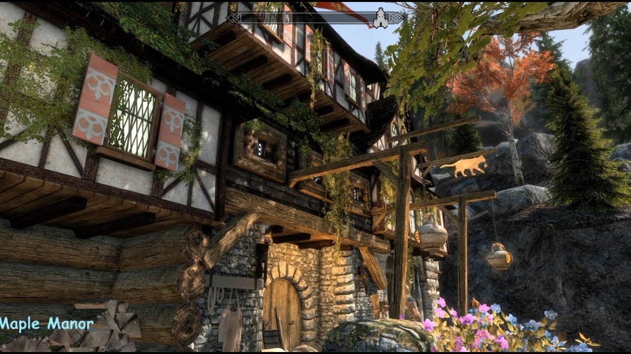 Maple Manor - Skyrim Special Edition House Mod