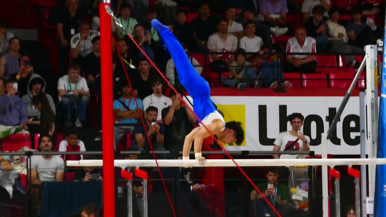 Carlos Yulo - barres parall&egrave;les - finale top 12 2026