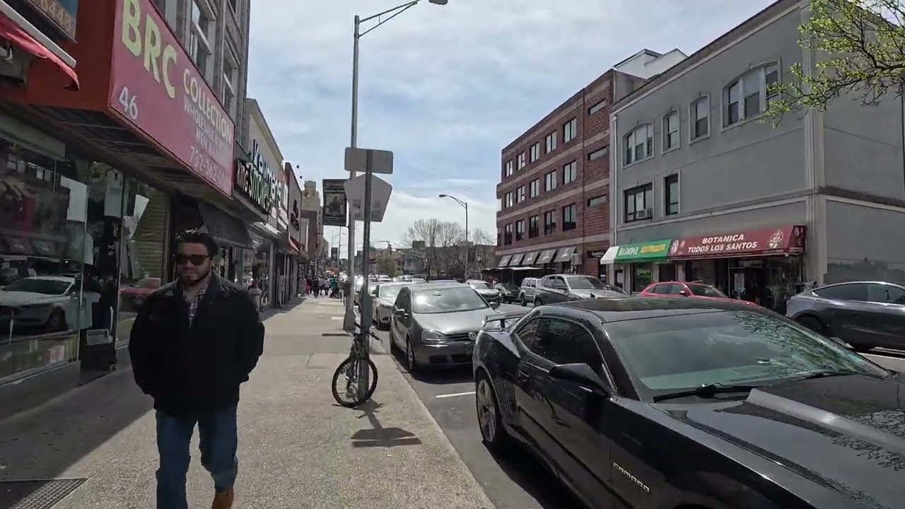 ⁴ᴷ⁶⁰ Walking tour of downtown Passaic, New Jersey
