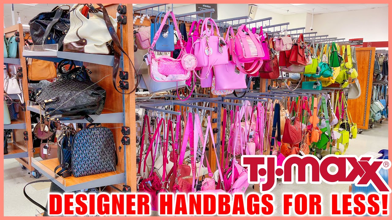 TJMAXX DESIGNER HANDBAGS FOR LESS‼️ TJMAXX PURSE | TJ MAXX SHOPPING | TJMAXX SHOP WITH ME❤️