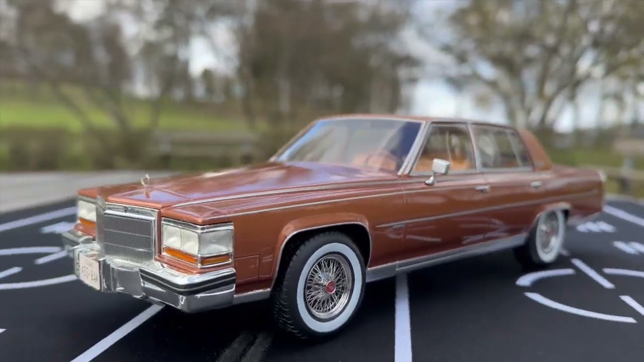 1:18 1982 Cadillac Fleetwood Brougham Copper Resin Model by BoS Models [Unboxing]