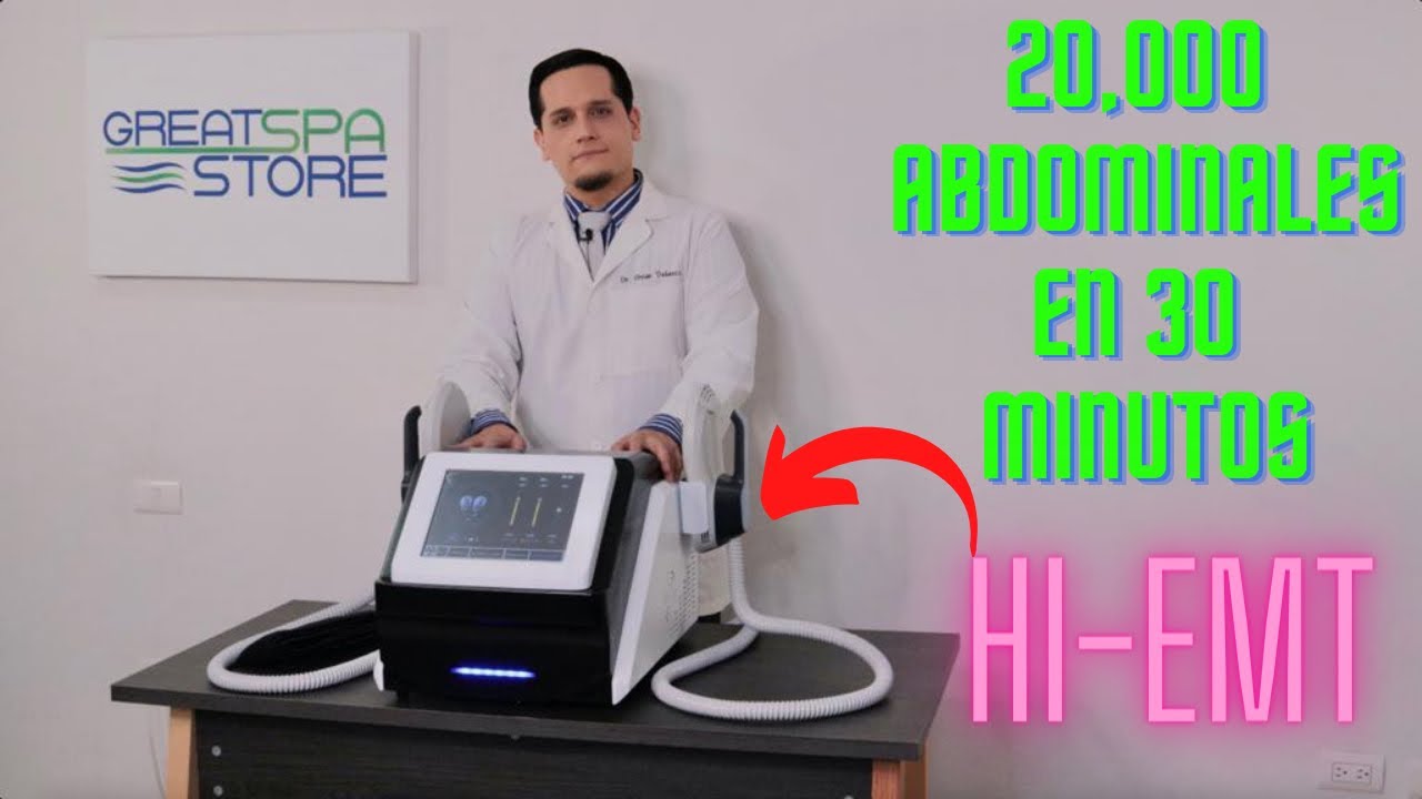 Electro Estimulador Hi EMT tipo EMSCULPT / MUSCLE SCULPT
