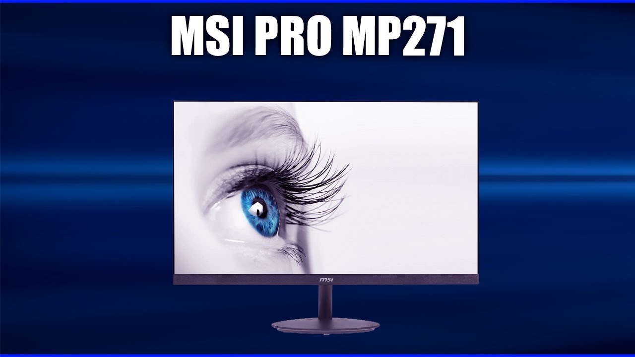 Монитор MSI PRO MP271