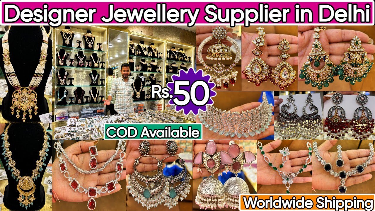 Latest Trending Designer Jewellery Collection 2024 | Premium Bridal, Kundan, AD & Polki Jewellery