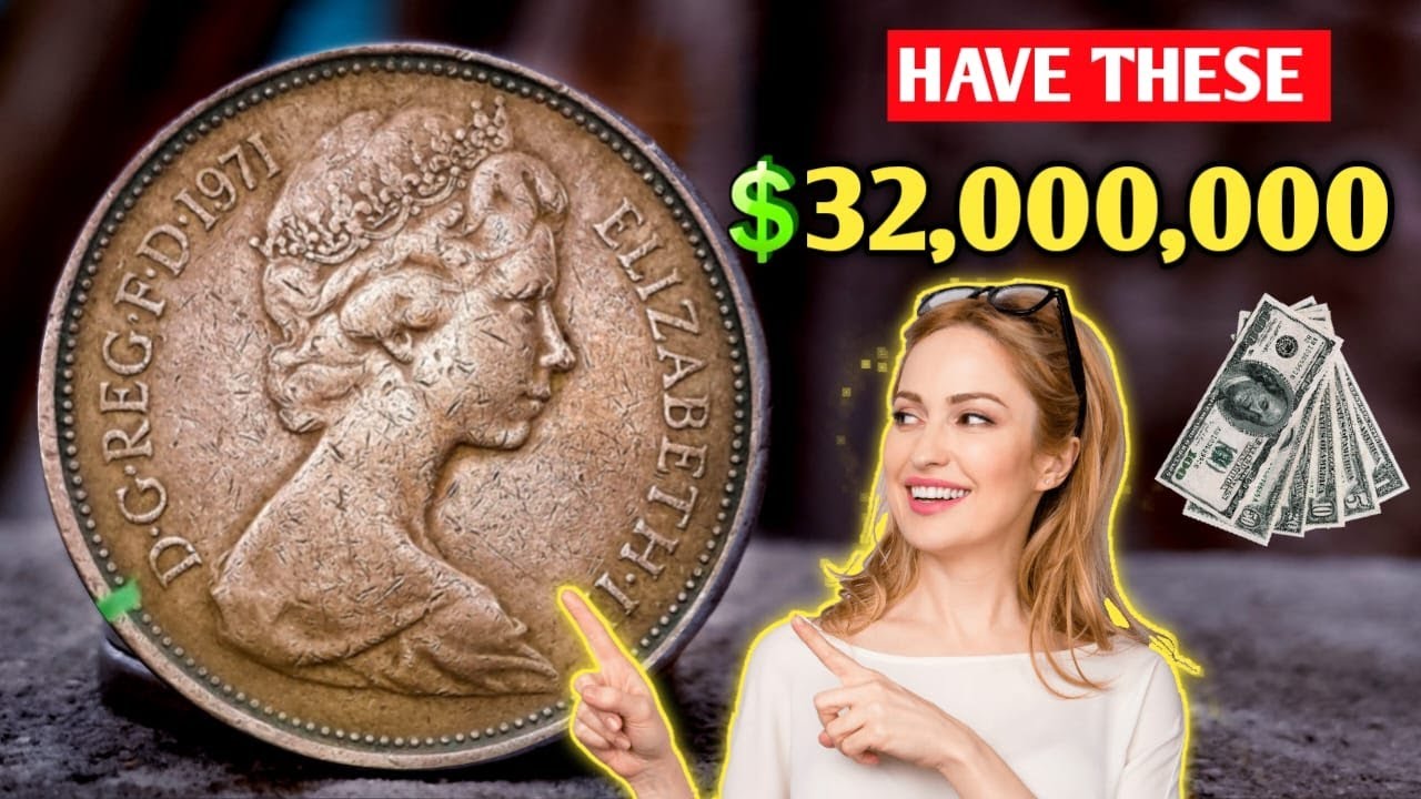 1971 UK Elizabeth 2p New Pence Coin Value | How Much is a 1971 Elizabeth 2 New Pence Worth?