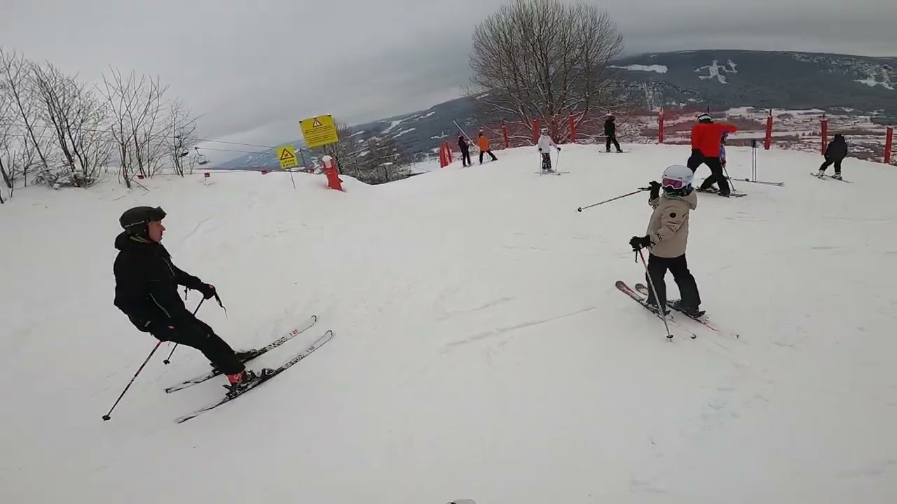 Hafjell 2024 - Day 1 - Middle Station to the Bottom