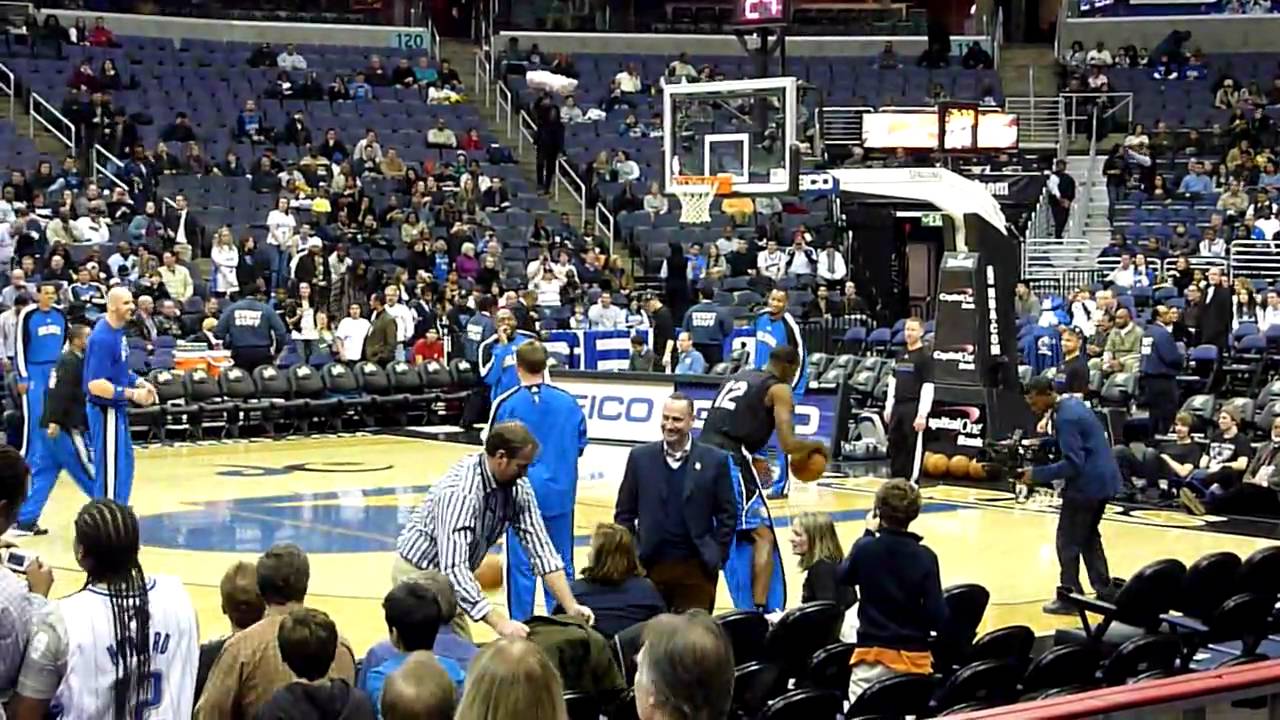 Orlando Magic Warm Up
