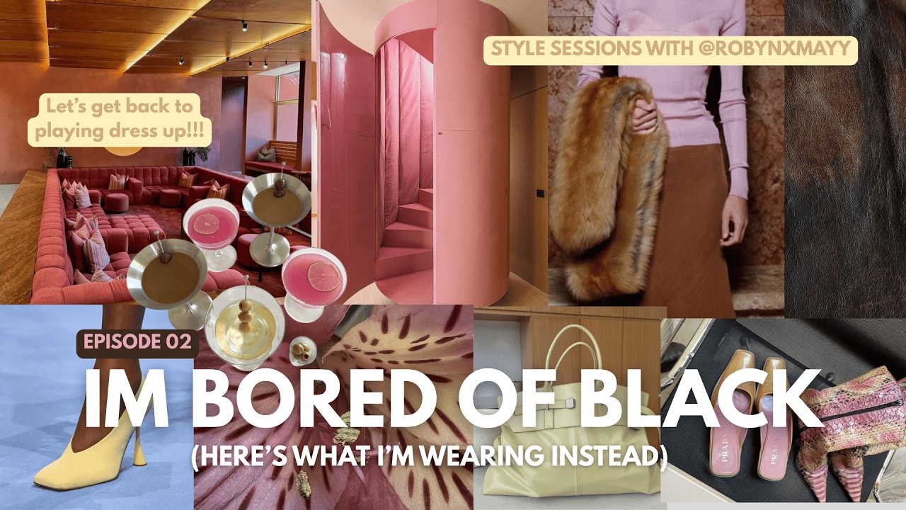 I'm Bored of Wearing Black | Colour Combinations Im Obsessed with (pt. 1)