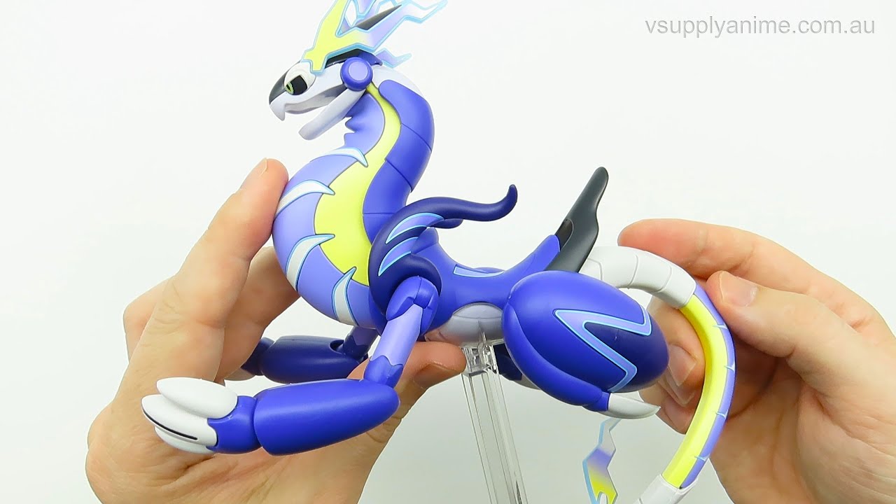 Unboxing and Assembly Pokemon Miraidon Plamo Model Kit Figure