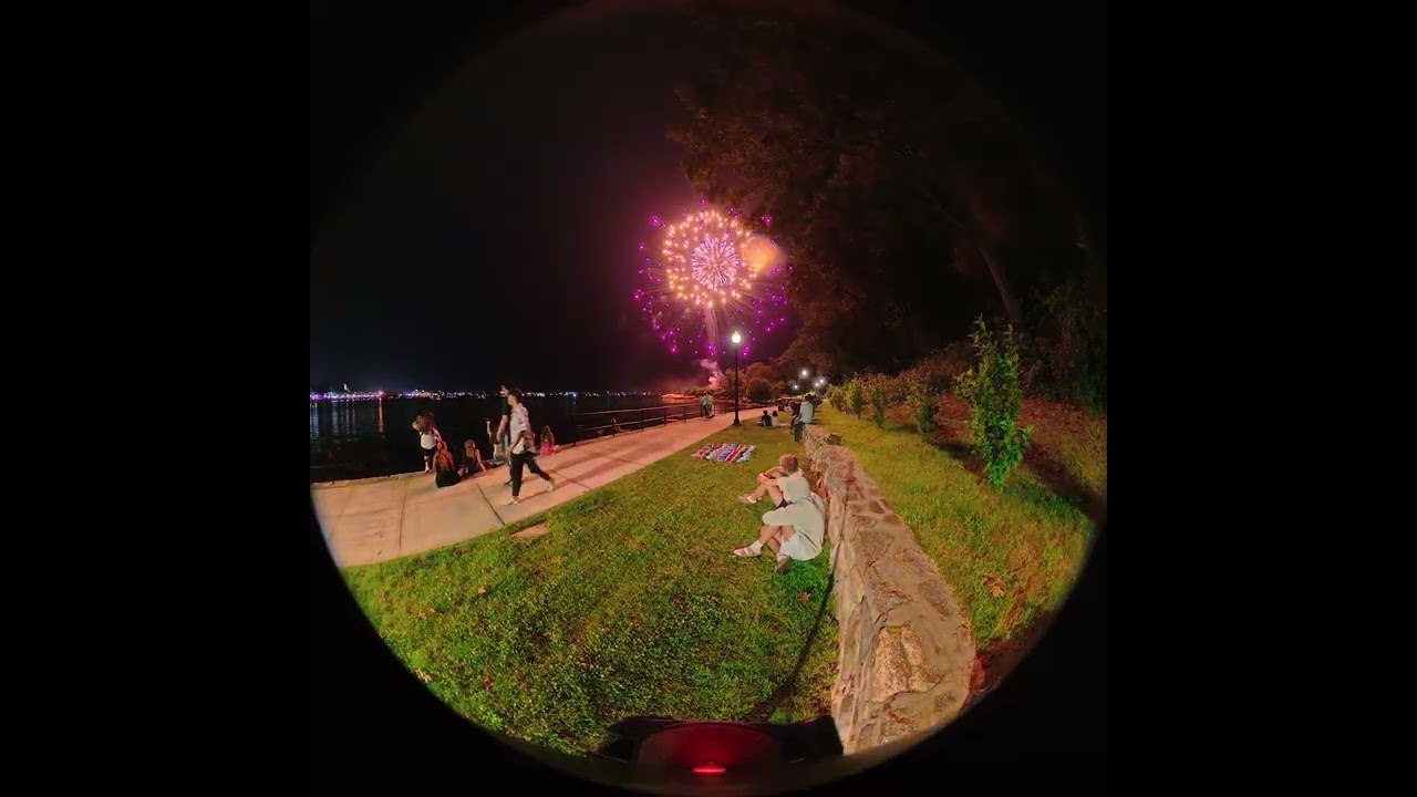 360 VR - 2025 4th of July Fireworks - Gloucester, MA
