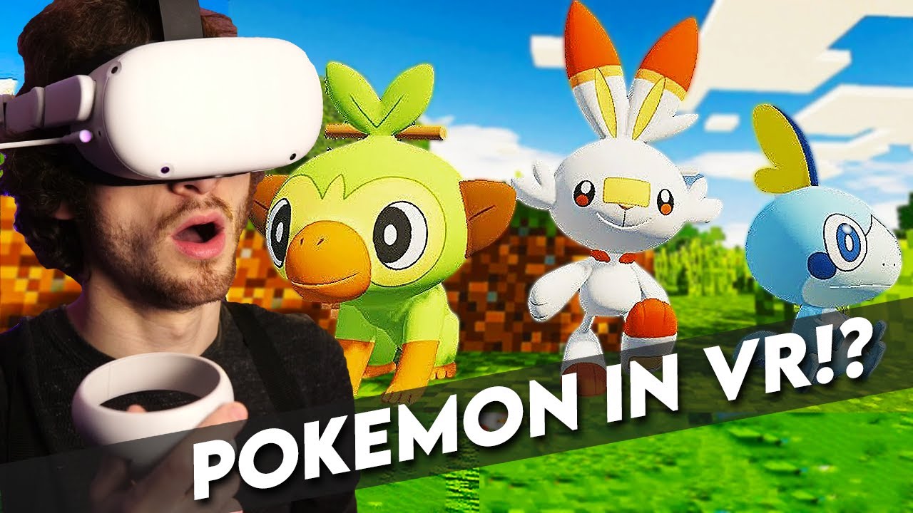 I Played Pixelmon in Virtual Reality