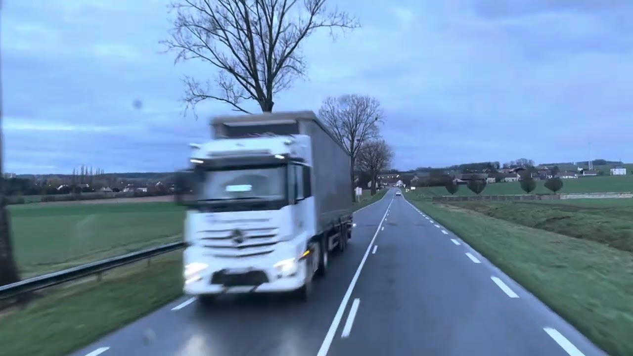 Relais de Sancy,N4,N104,N6.Villeneuve Saint Georges en Camion le 10/02/2026