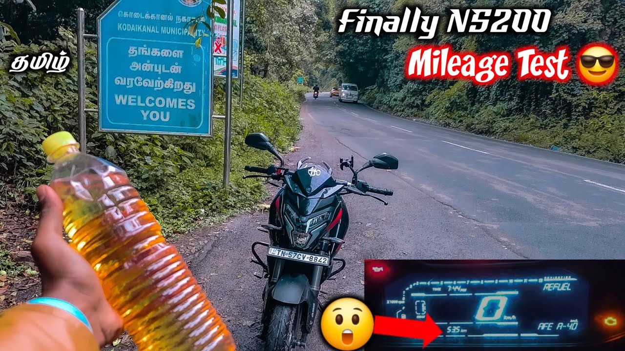 😍 Ns200 Mileage In Hills 🤔 Ivlavu Tharutha 😲 I'm Shacking |Tamil 🔥| [Mari Rider 24] #mr