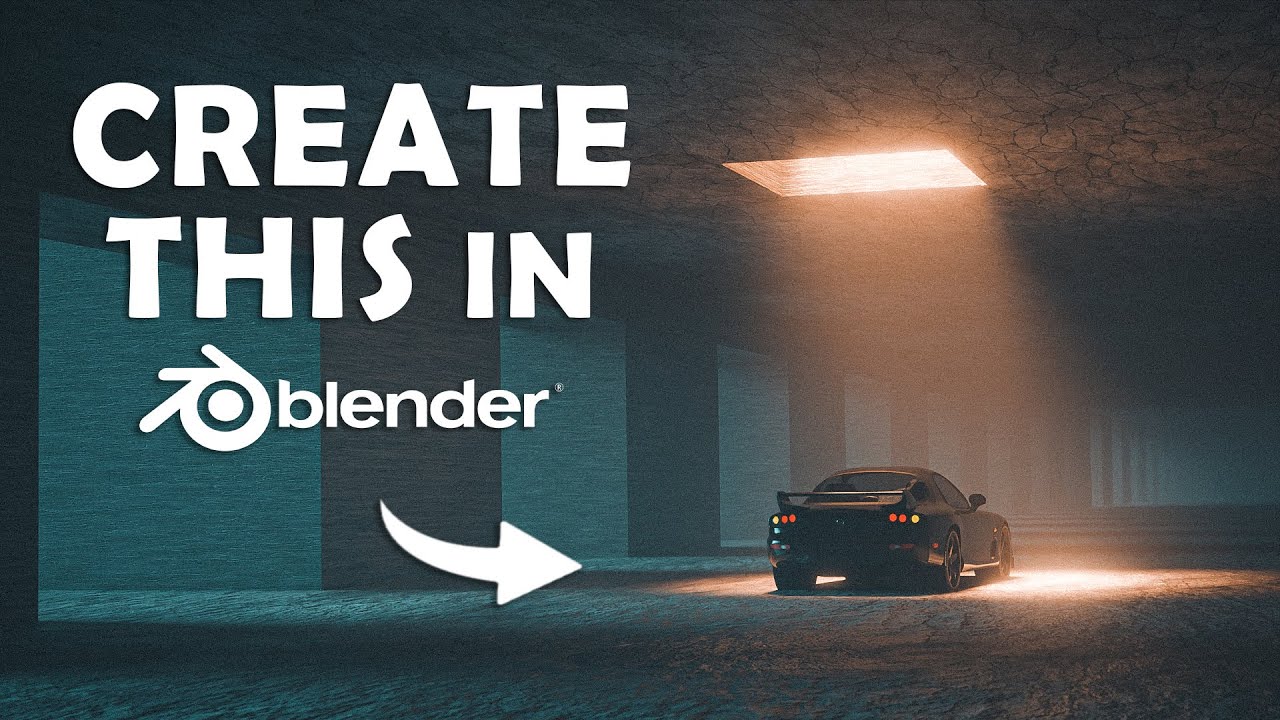 Simple Scene to Create in Blender! (Step by Step Guide)