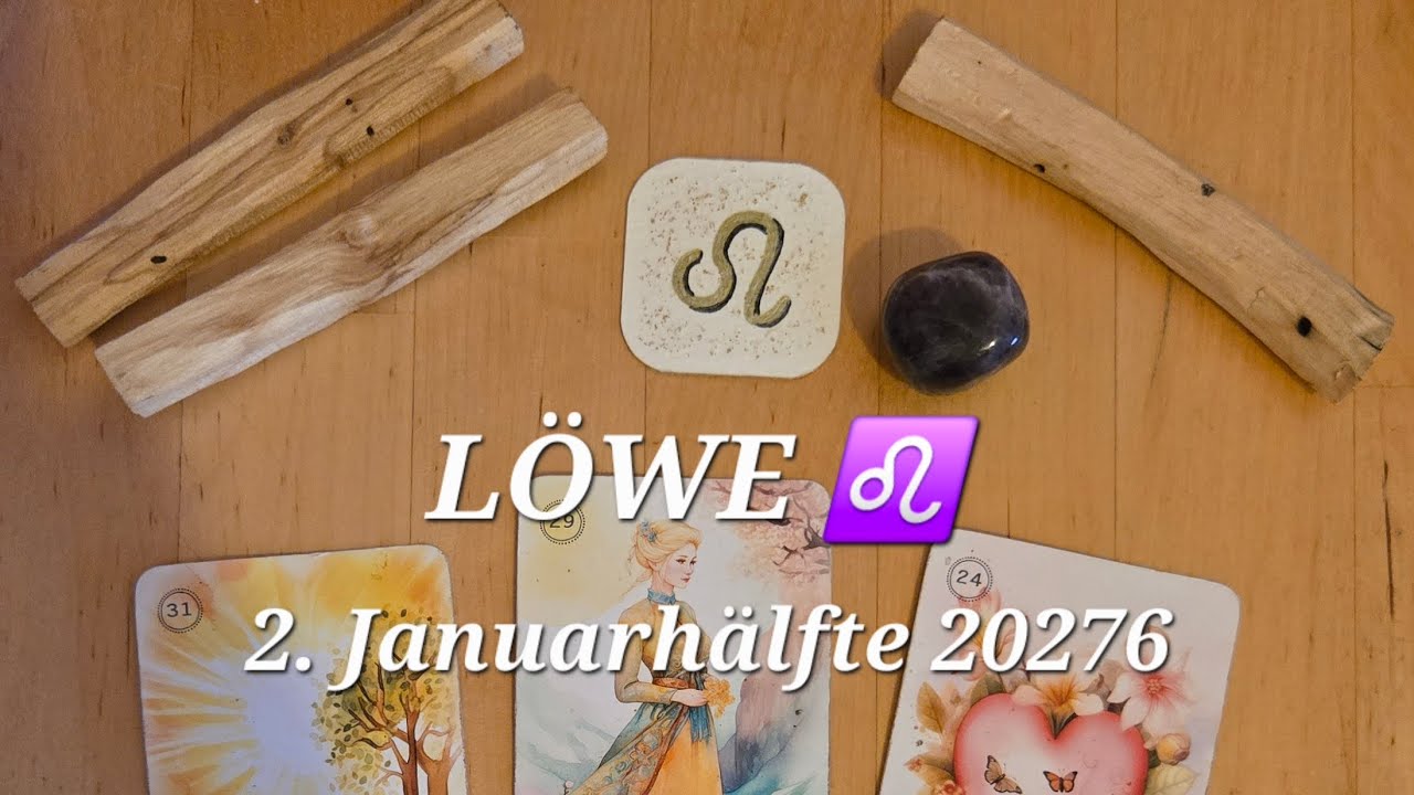 LÖWE ♌️ 2. Januarhälfte 2026 ❤️🍀