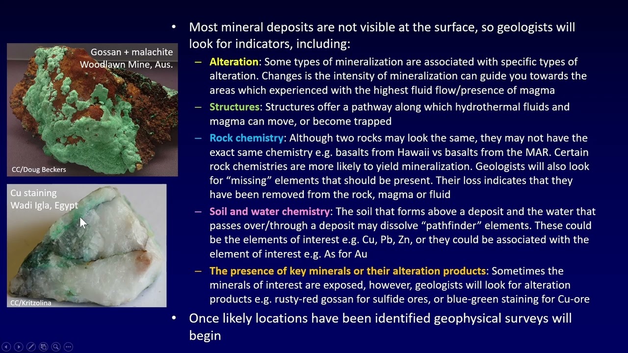 How Do We Explore for Mineral Deposits? (Section 18.13)