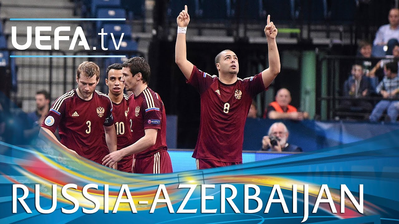 Futsal EURO Highlights: Lima's hat-trick for Russia against Azerbaijan