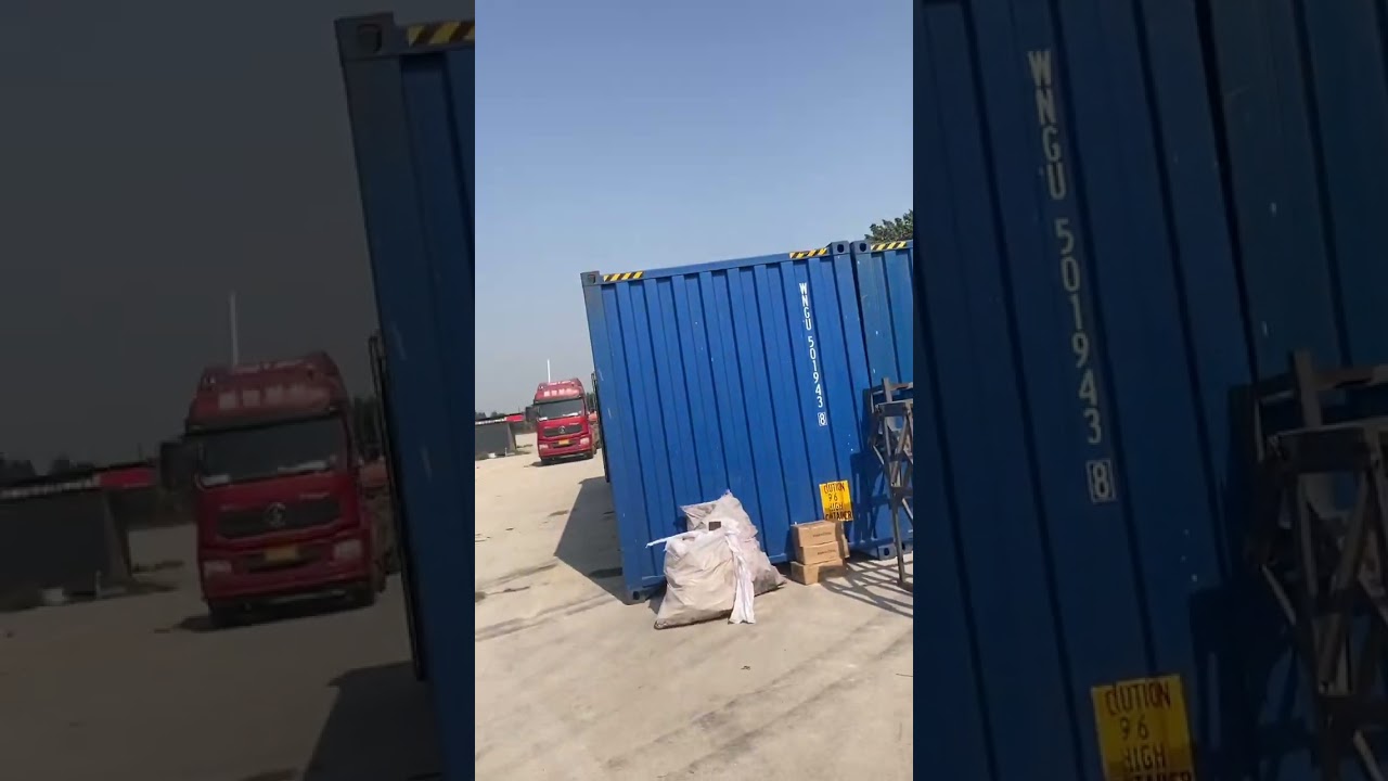 Container loading supervise in Nansha Port  of Guangzhou 