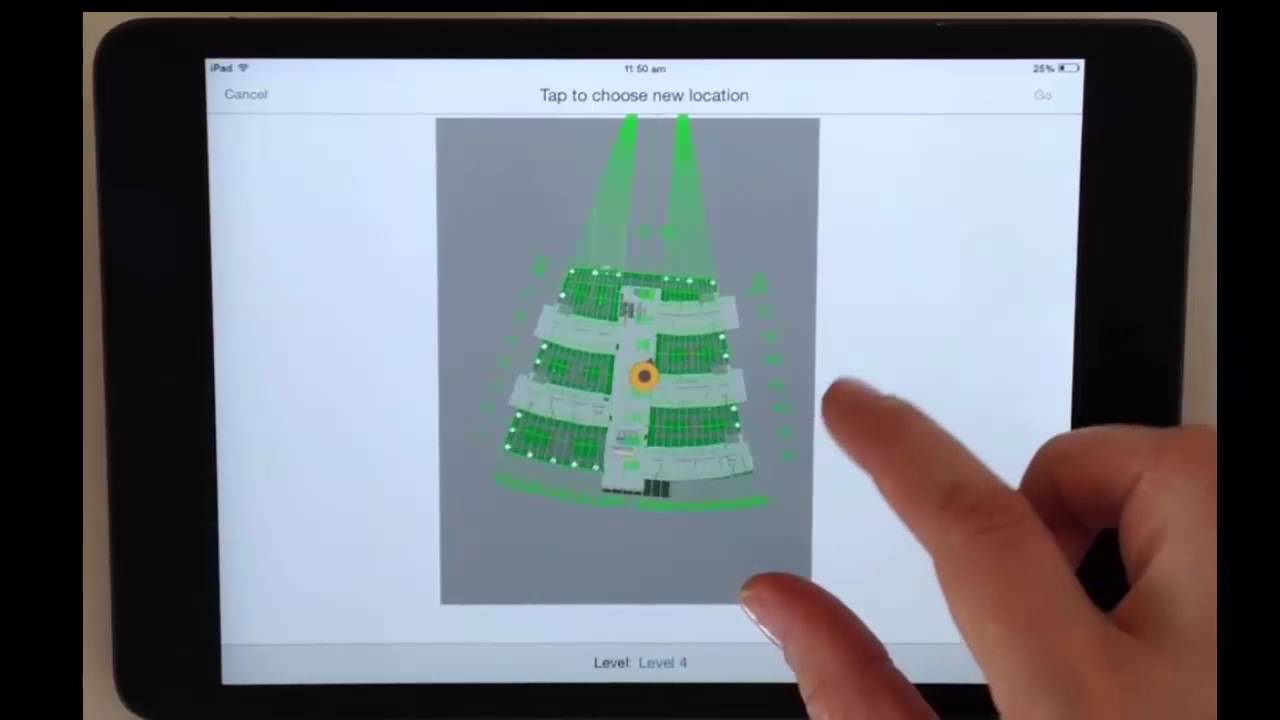 2D Navigation using the Map feature