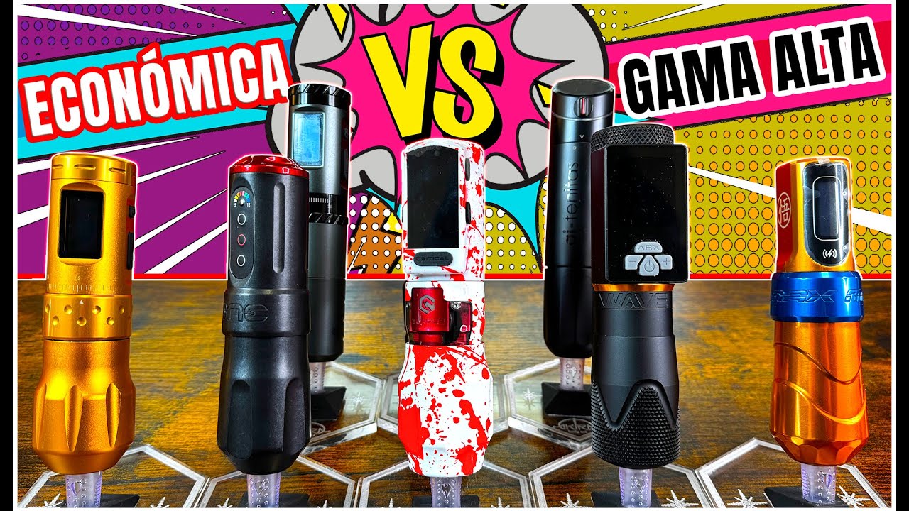 Maquinas Rotativas Tatuaje TOP Vs Rotativas Tattoo ECONOMICAS | CUAL COMPRO?