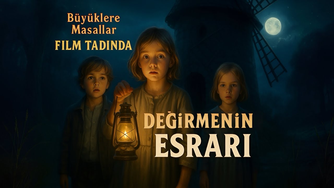 Film Tadında DEĞİRMENİN ESRARI-Büyüklere Masallar-Masal Dinle-Masallar-Peri Mia Masalları