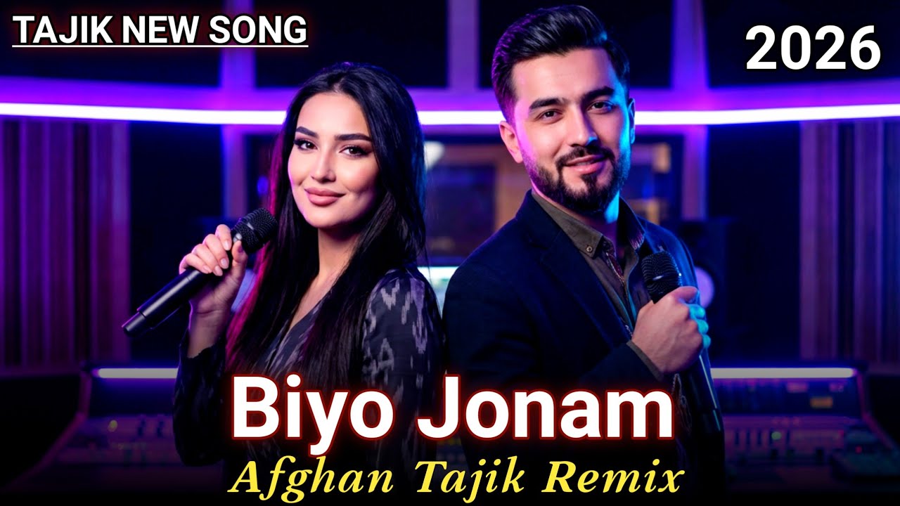 Biyo Jonam &ndash; Afghan Tajik Club Remix | New Tajik Music 2026 | Tajik Ai Song