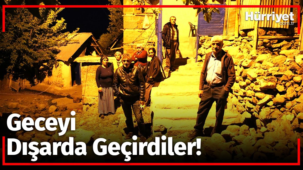 Bingöl'deki 5.2'lik Deprem Büyük Korkuya Sebep Olmuştu! Bazı Evler Hasar Gördü
