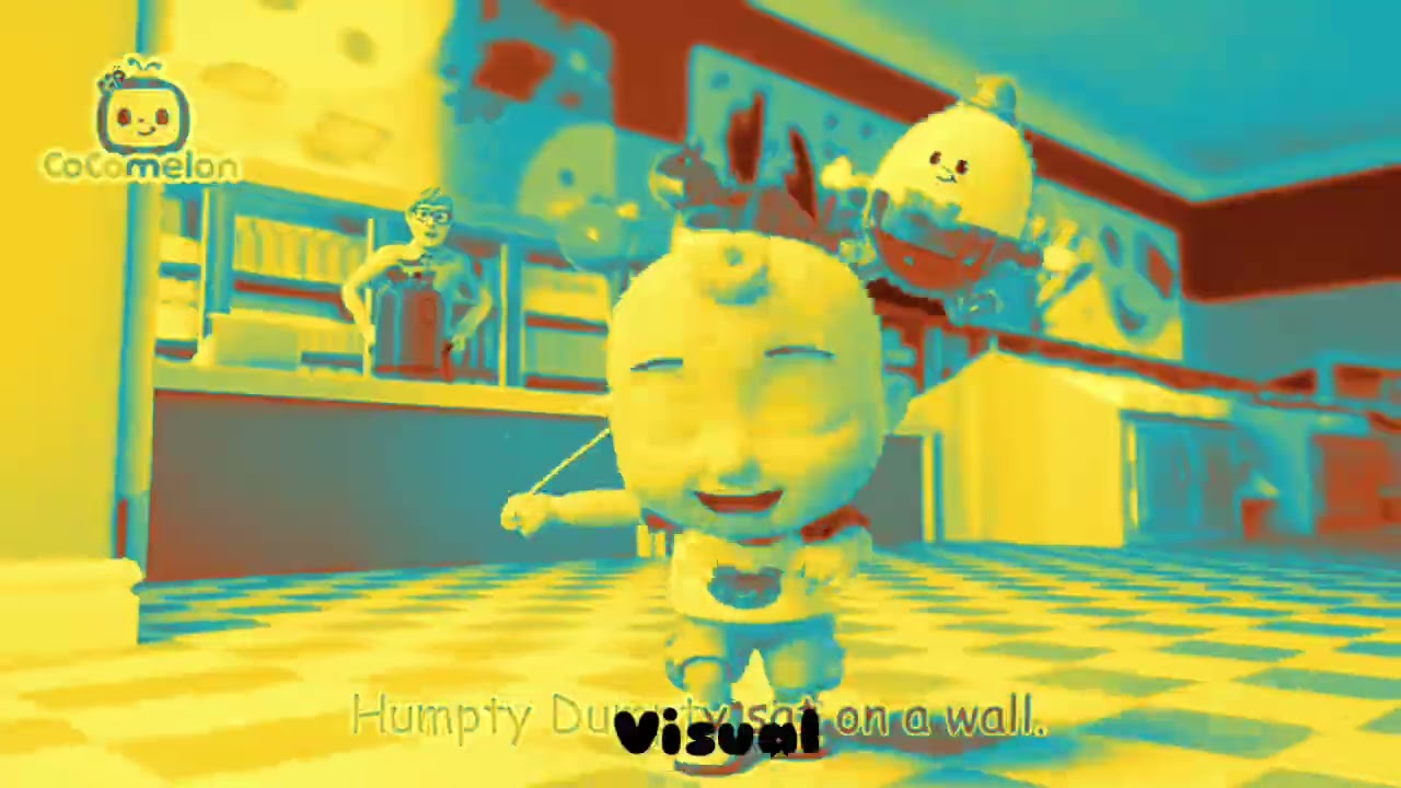 Cocomelon | Humpty Dumpty Sat on a Wall 🥚🎶 | Effect sponsored by Gamavision Csupo Effects