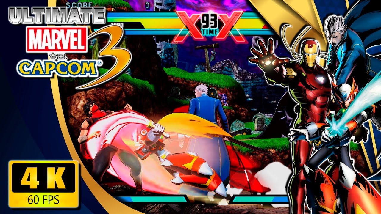 Ultimate Marvel vs. Capcom 3 (PlayStation Vita) 【Longplay】