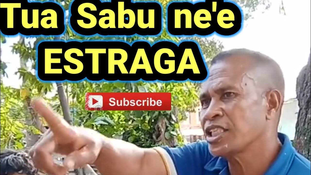 KOMIK Timor FOUN || Tua Sabu mak Estraga  Avo Veteranus