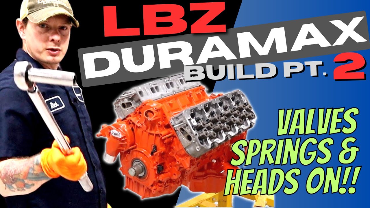 Duramax Build Part 2: Valve grinding and head install with ARP head studs!