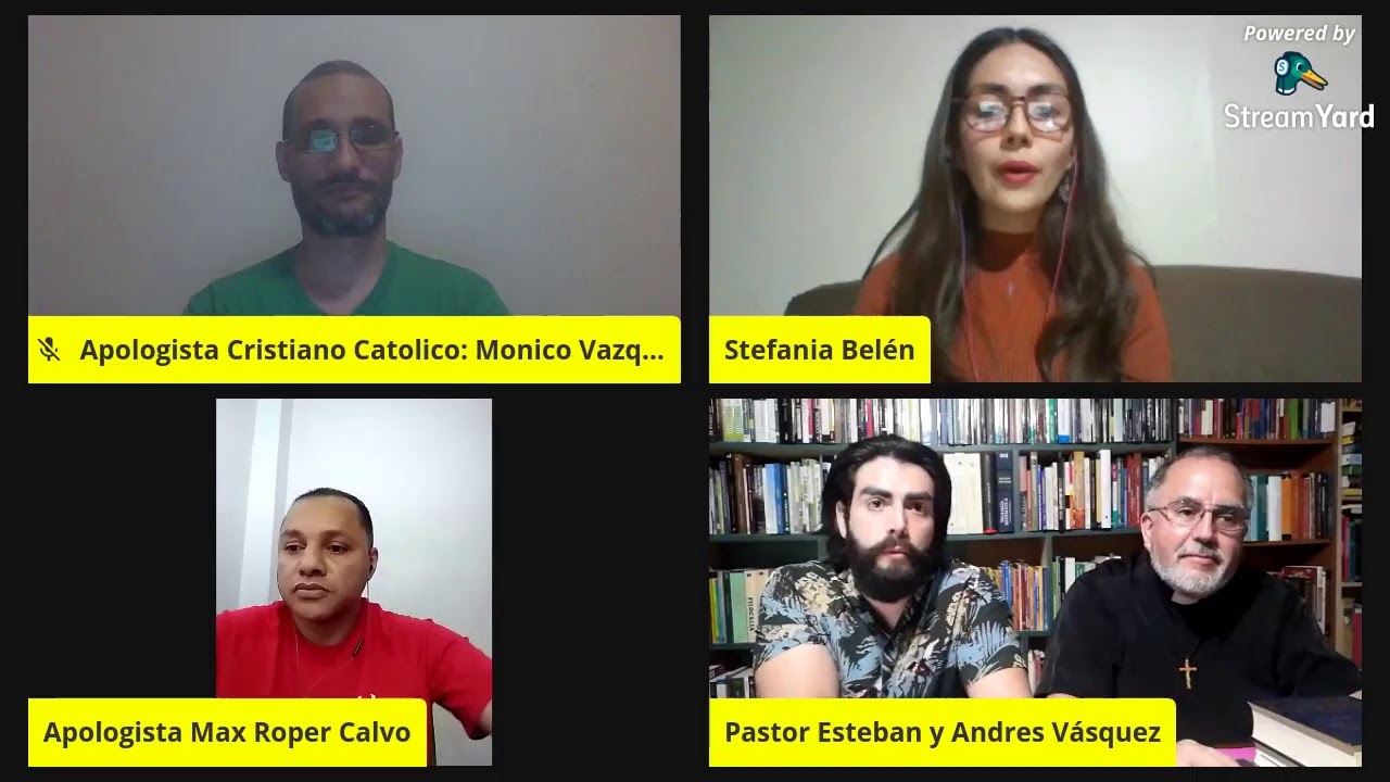 Debate: La Sola Escritura (Biblia) 2 Cristianos Catolicos vs 2 Cristianos Protestantes