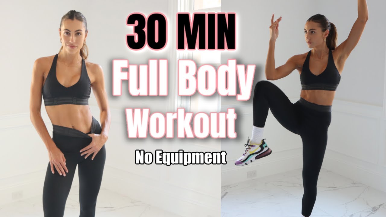 30 MIN Full Body Workout // No Equipment // Sami Clarke 