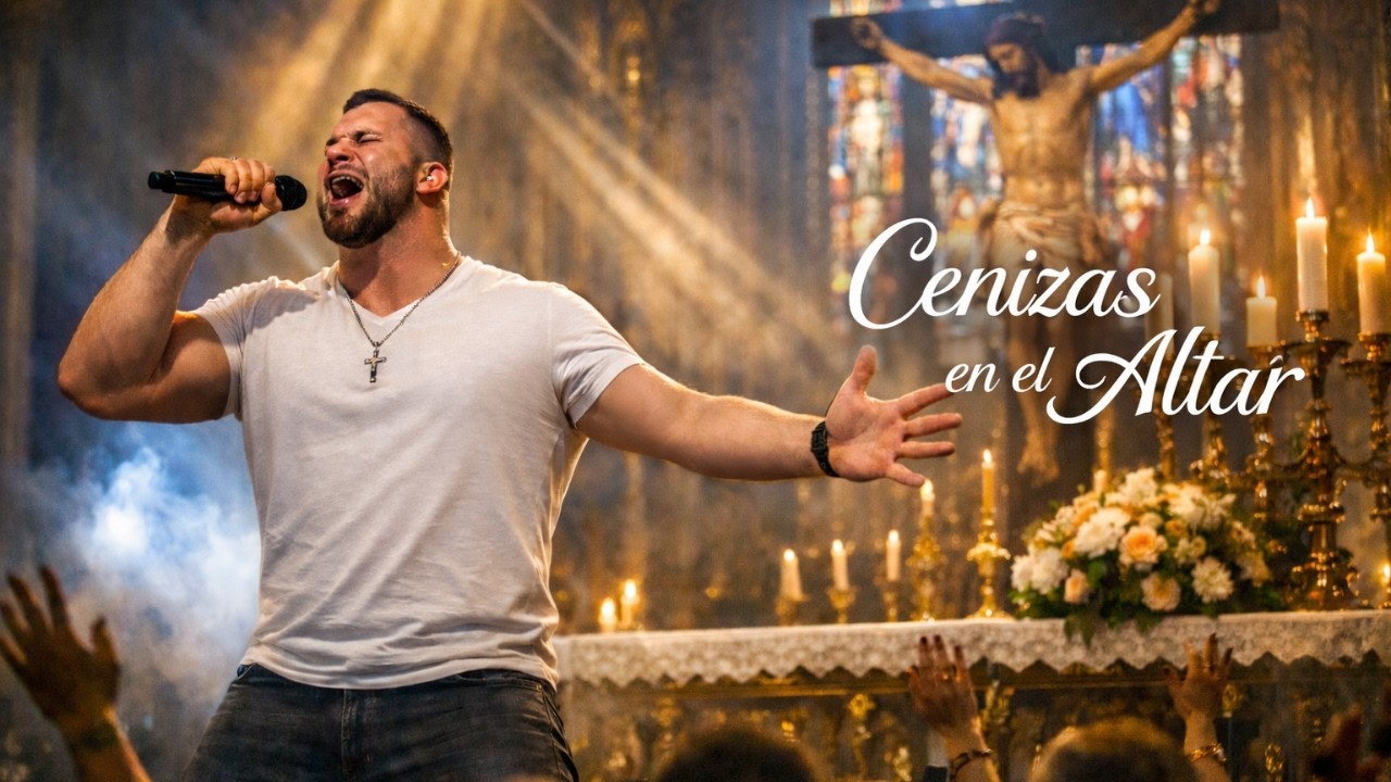 CENIZAS EN EL ALTAR | Soul-Blues Cristiano (Poderosa Voz Masculina) | TRONO ETERNO