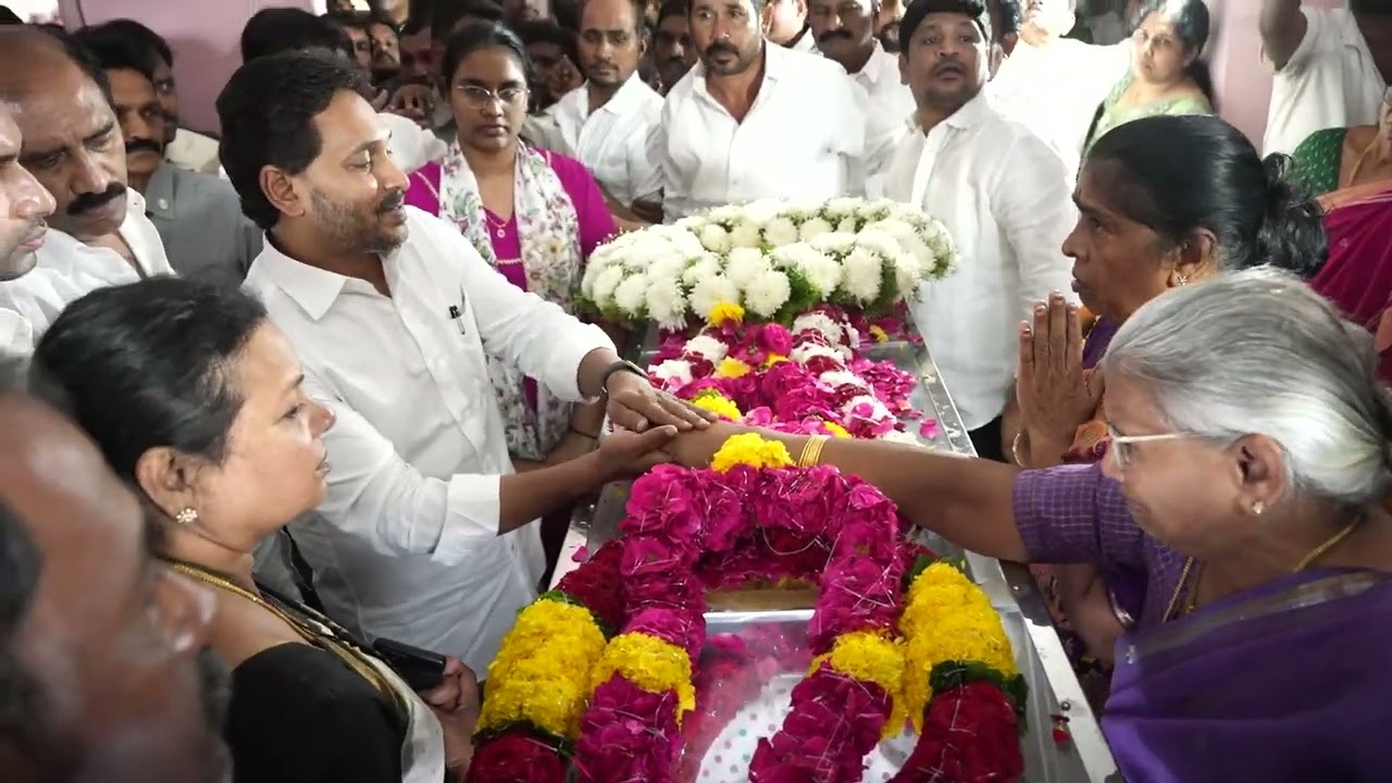 YS Jagan expresses condolences on the passing of MLC Talasila Raghuram’s father