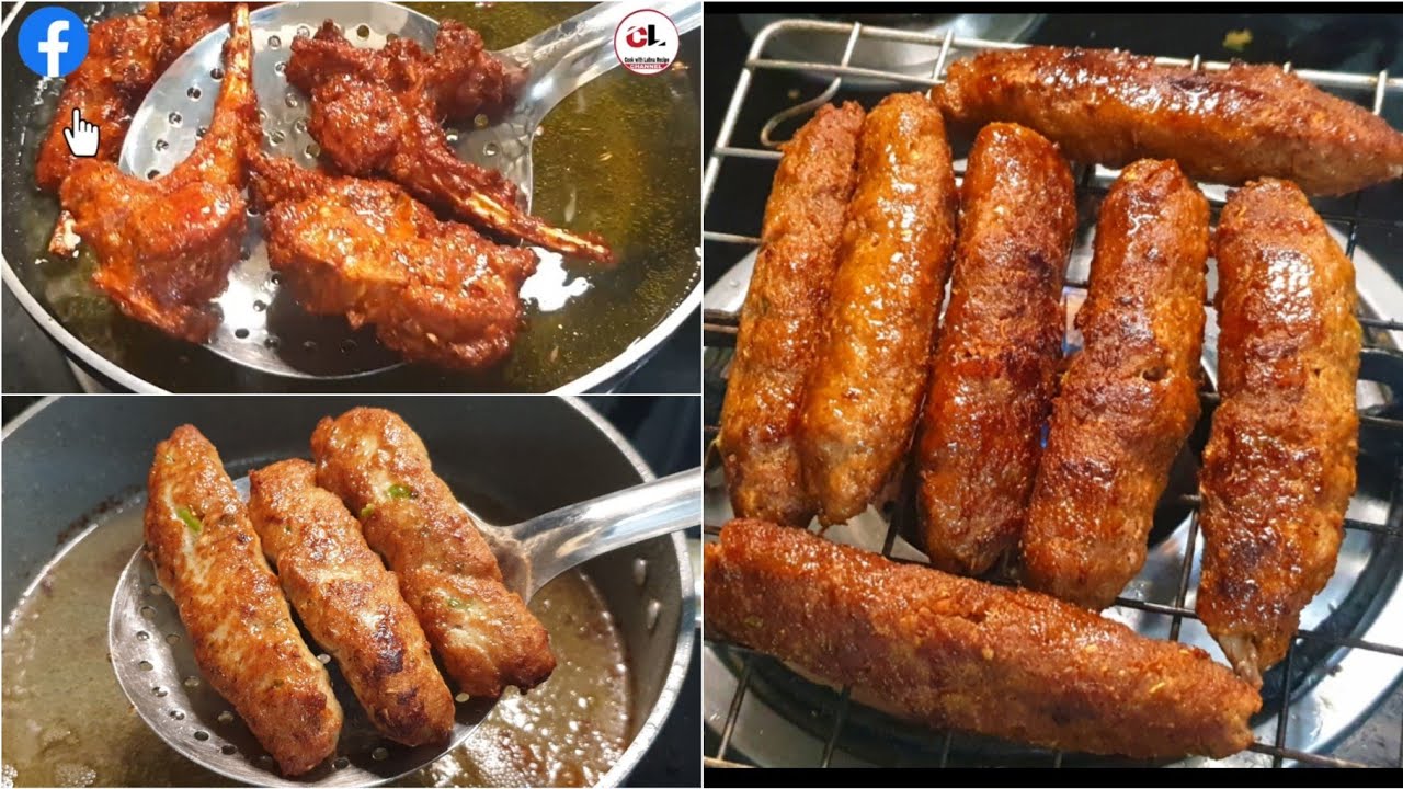 Eid Ul Adha Special Recipes ❤️ | Mutton Seekh Kabab | Fry Mutton Chaap Recipe ❤️