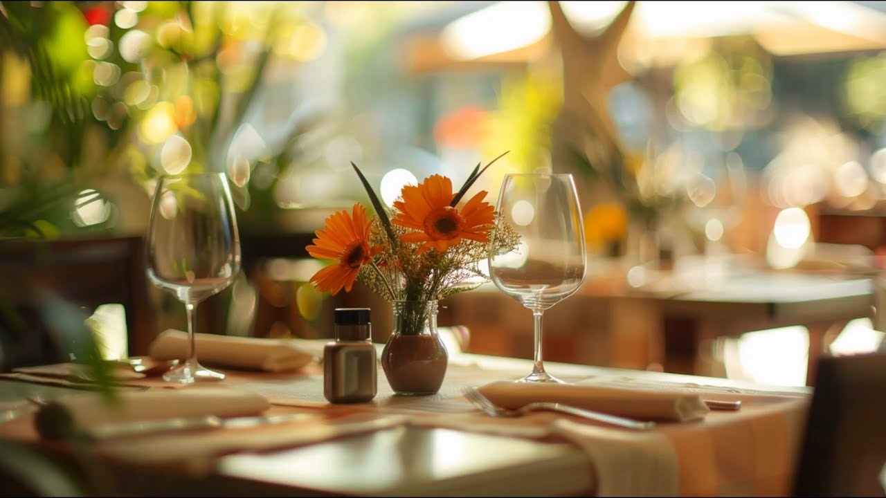Restaurant Intimate Evening Tables 🕯️ Smooth Jazz & Bossa Nova for Candlelit Dining Spaces