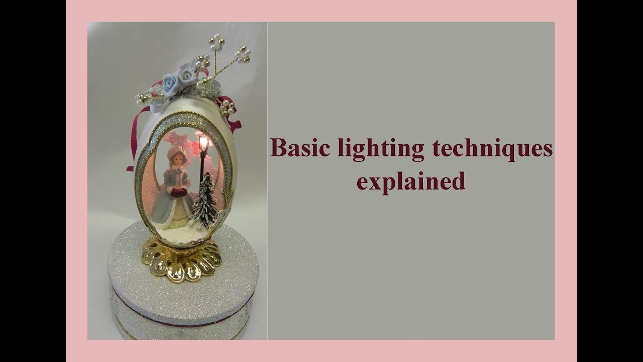 Basic Lighting Techniques in Egg Art
