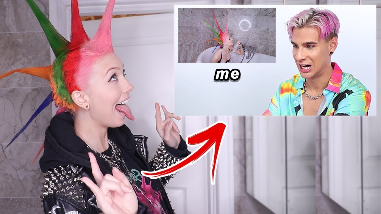 Reacting to Brad Mondo Reacting to my Mohawk...