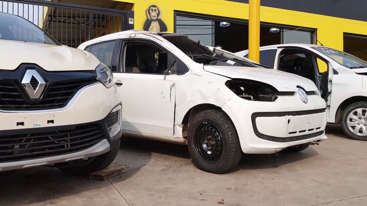 SUCATA VW UP 1.0 12V MPI 2017 - RETIRADA DE PE&Ccedil;AS