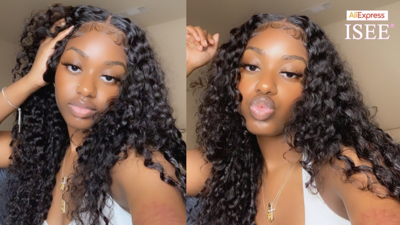Most Natural Looking Curly 4x4 Curly Closure Wig ft. ISEE HAIR | Beginner Friendly ￼