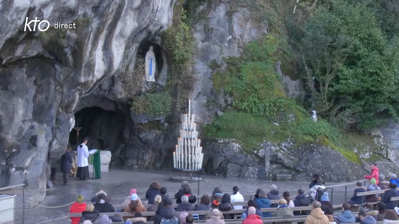 Chapelet du 16 janvier 2026 à Lourdes