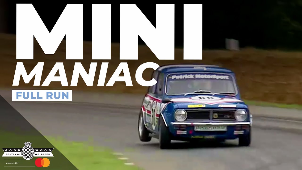 Classic Mini attacks hilllclimb hard
