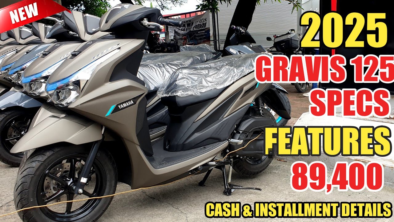 YAMAHA GRAVIS 125 2025 VERSION SPECS FEATURES