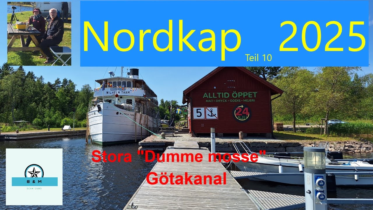 Nordkap Teil 10 Forsvik, Götakanal, Naturum 