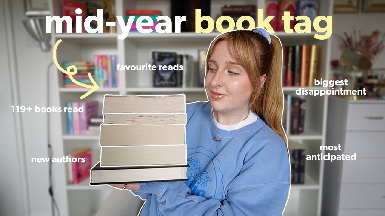Mid-year book tag 📖✨💌 100+ books in 6 months!