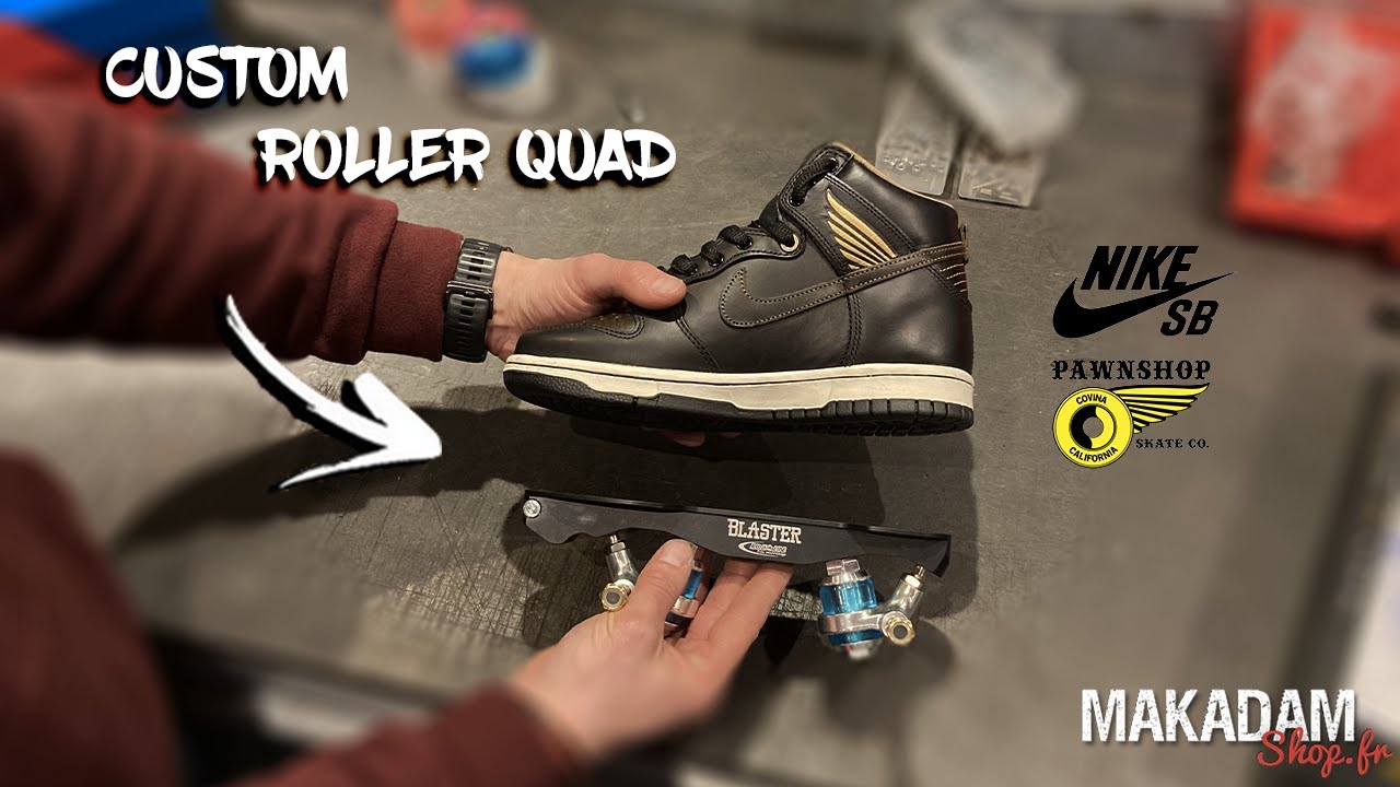 CUSTOM EDIT - Roller Quad Nike SB Pawnshop by Makadam Shop