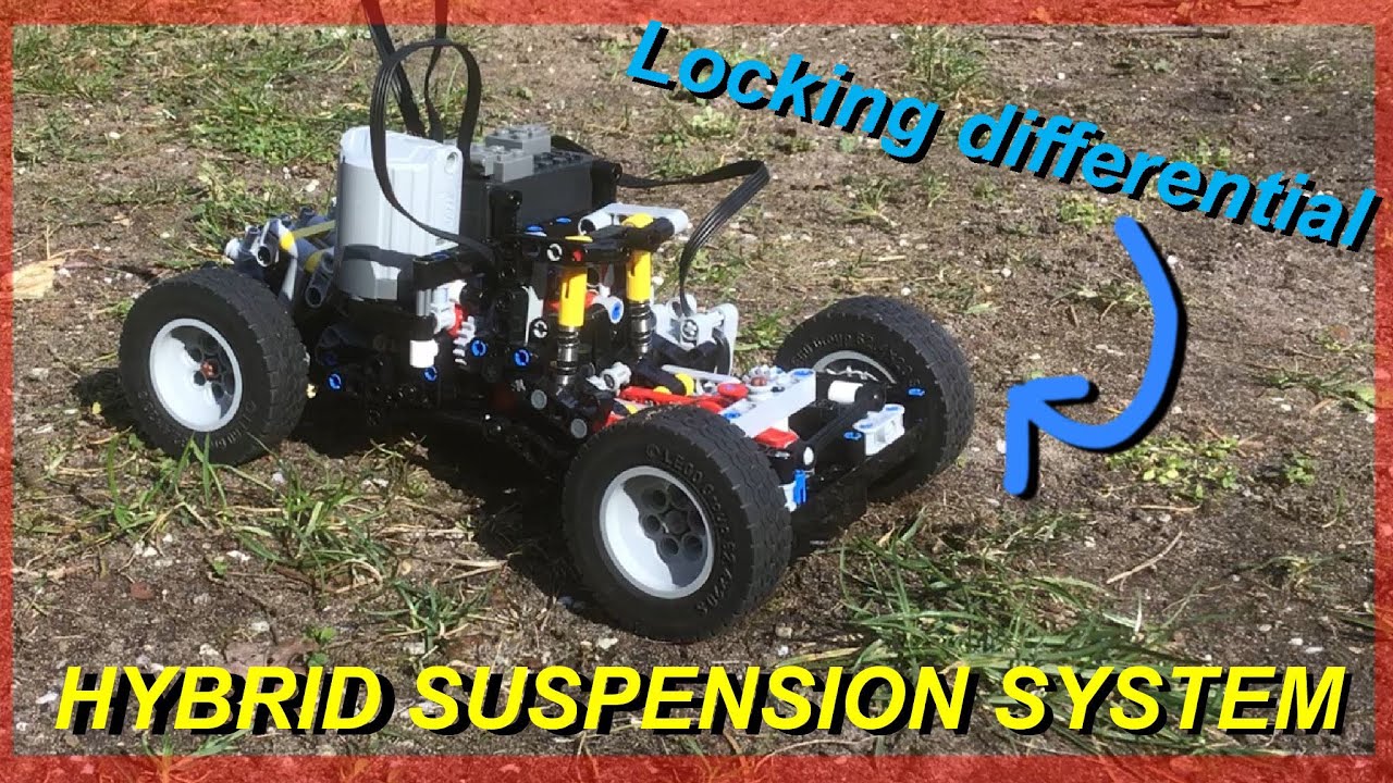 Lego rear suspension, Solid axle/double wishbone hybrid