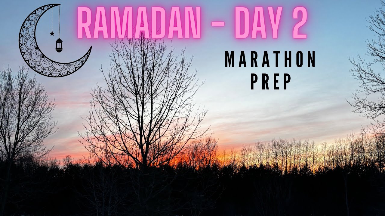 Running and fasting during Ramadan