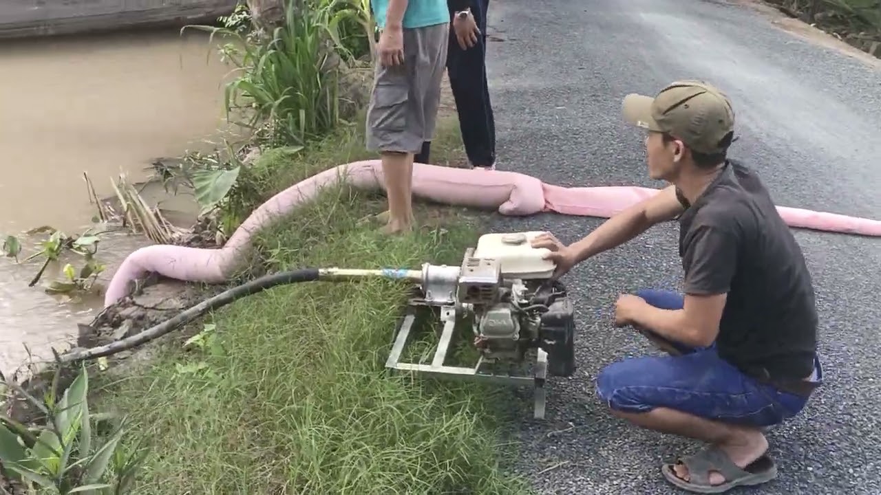Bơm nước dây cáp, phù hợp mọi địa hình   0901052969